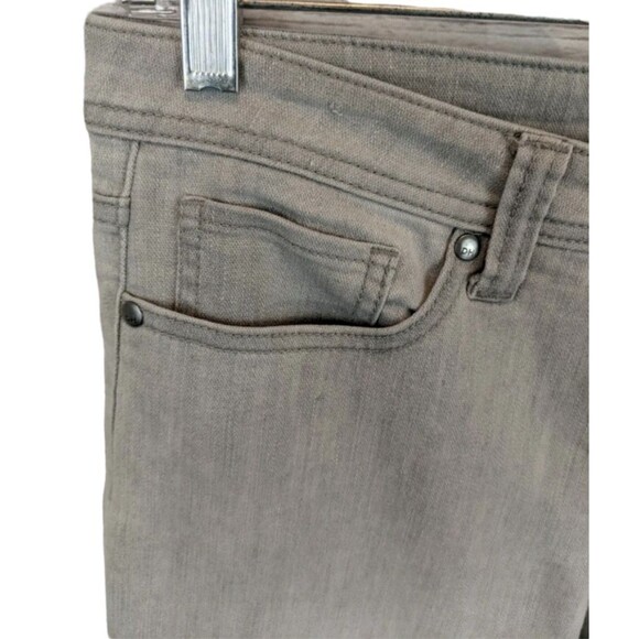 Denver Hayes Jeans  Women's 8  Gray Stretch Contemporary Fit Mid-Rise Straight - Picture 5 of 11